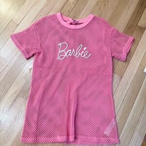 Forever 21 Pink Mesh Top